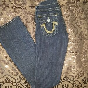 Never Worn True Religion Hi-Rise Boot-Cut Jeans